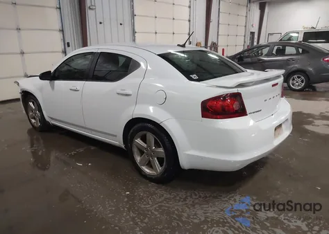 2013 Dodge Avenger Se from USA, damaged, VIN 1C3CDZAB5DN530788